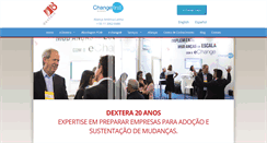 Desktop Screenshot of dextera.com.br