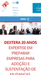 Mobile Screenshot of dextera.com.br