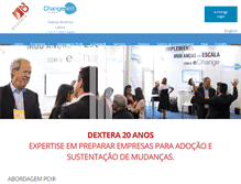 Tablet Screenshot of dextera.com.br